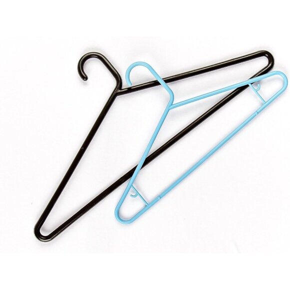 WIDEST Clothes Hanger 22.4" Giant Extra Wide Big Tubular Hanger (Set of 12) NEW - Picture 4 of 4